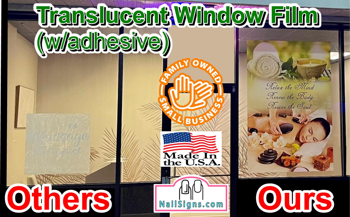 Transluent Window Translucent Window Film with Adhesive β Tagged