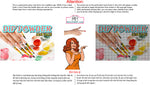 Dip Powder 10 Perforated Mesh One Way Vision See-Through Window Vinyl Nail Salon Sign Horizontal
