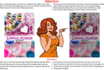 Dipping Powder 07 Perforated Mesh One Way Vision See-Through Window Vinyl Nail Salon Sign Vertical