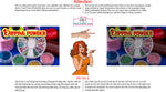 Dipping Powder 09 Perforated Mesh One Way Vision See-Through Window Vinyl Nail Salon Sign Horizontal