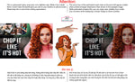 Family Hair 19 Perforated Mesh One Way Vision Window See-Through Sign Salon Vinyl Cut Haircut Horizontal
