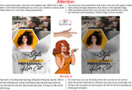 Family Hair 05 Perforated Mesh One Way Vision Window See-Through Sign Salon Vinyl Cut Haircut Vertical