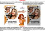 Family Hair 08 Perforated Mesh One Way Vision Window See-Through Sign Salon Vinyl Cut Haircut Vertical
