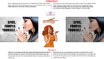 Hair Salon 29 Perforated Mesh One Way Vision Window See-Through Sign Salon Vinyl Décor Beauty Horizontal