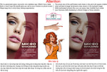 Microshading 06 Perforated Mesh One Way Vision See-Through Window Vinyl Salon Services Makeup Vertical