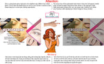 Microshading 09 Perforated Mesh One Way Vision See-Through Window Vinyl Salon Services Makeup Horizontal