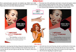 Microshading 01 Perforated Mesh One Way Vision See-Through Window Vinyl Salon Services Makeup Vertical
