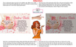 Salon 10 Perforated Mesh One Way Vision See-Through Window Vinyl Nail Sign Horizontal