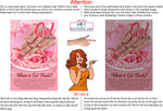 Salon 14 Perforated Mesh One Way Vision See-Through Window Vinyl Gel Nail Vertical