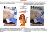 Salon 25 Perforated Mesh One Way Vision See-Through Window Vinyl HydraFacial Treatment Vertical