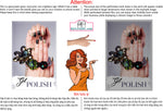 Salon 67 Perforated Mesh One Way Vision See-Through Window Vinyl Nails Vertical