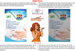 Salon 07 Perforated Mesh One Way Vision See-Through Window Vinyl Dipping Powder SNS Nail Sign Vertical