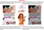 Salon 08 Perforated Mesh One Way Vision See-Through Window Vinyl Gel Nail Sign Vertical