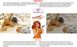 Spa 29 Perforated Mesh One Way Vision See-Through Window Vinyl Salon Sign Horizontal