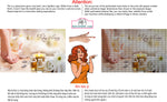 Spa 40 Perforated Mesh One Way Vision See-Through Window Vinyl Salon Sign Horizontal