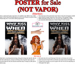 Vape 06 Perforated Mesh One Way Vision Window Vinyl See Through store Sign Juice Vaper e-liquids Pen Shop Vertical