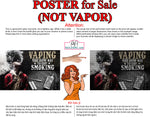 Vape 09 Perforated Mesh One Way Vision Window Vinyl See Through store Sign Juice Vaper e-liquids Pen Shop Horizontal