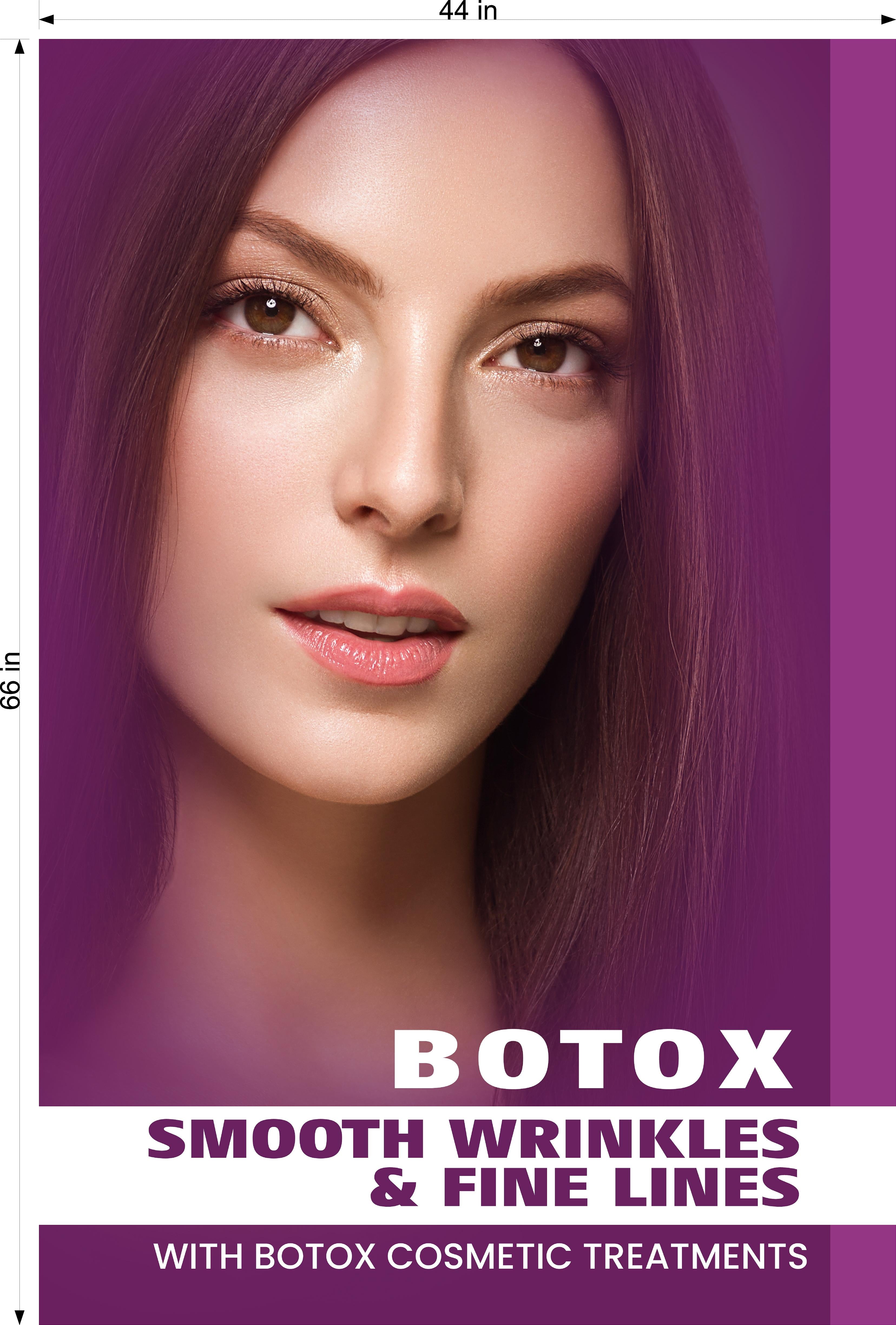 Botox 13 Photo-Realistic Paper Poster Premium Interior Inside Sign Advertising Marketing Wall Window Non-Laminated Vertical