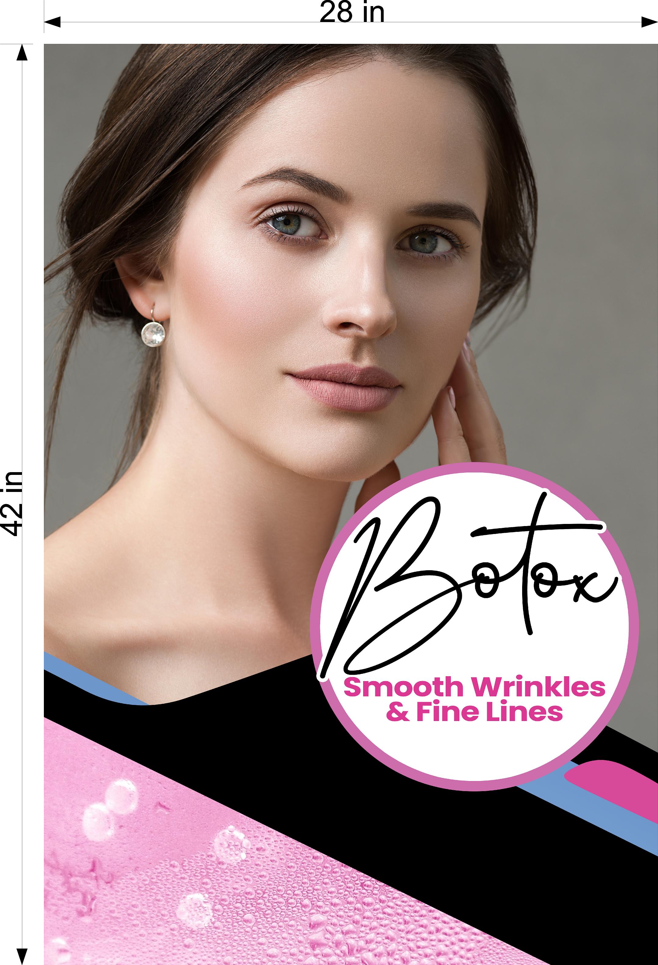Botox 16 Photo-Realistic Paper Poster Premium Interior Inside Sign Advertising Marketing Wall Window Non-Laminated Vertical
