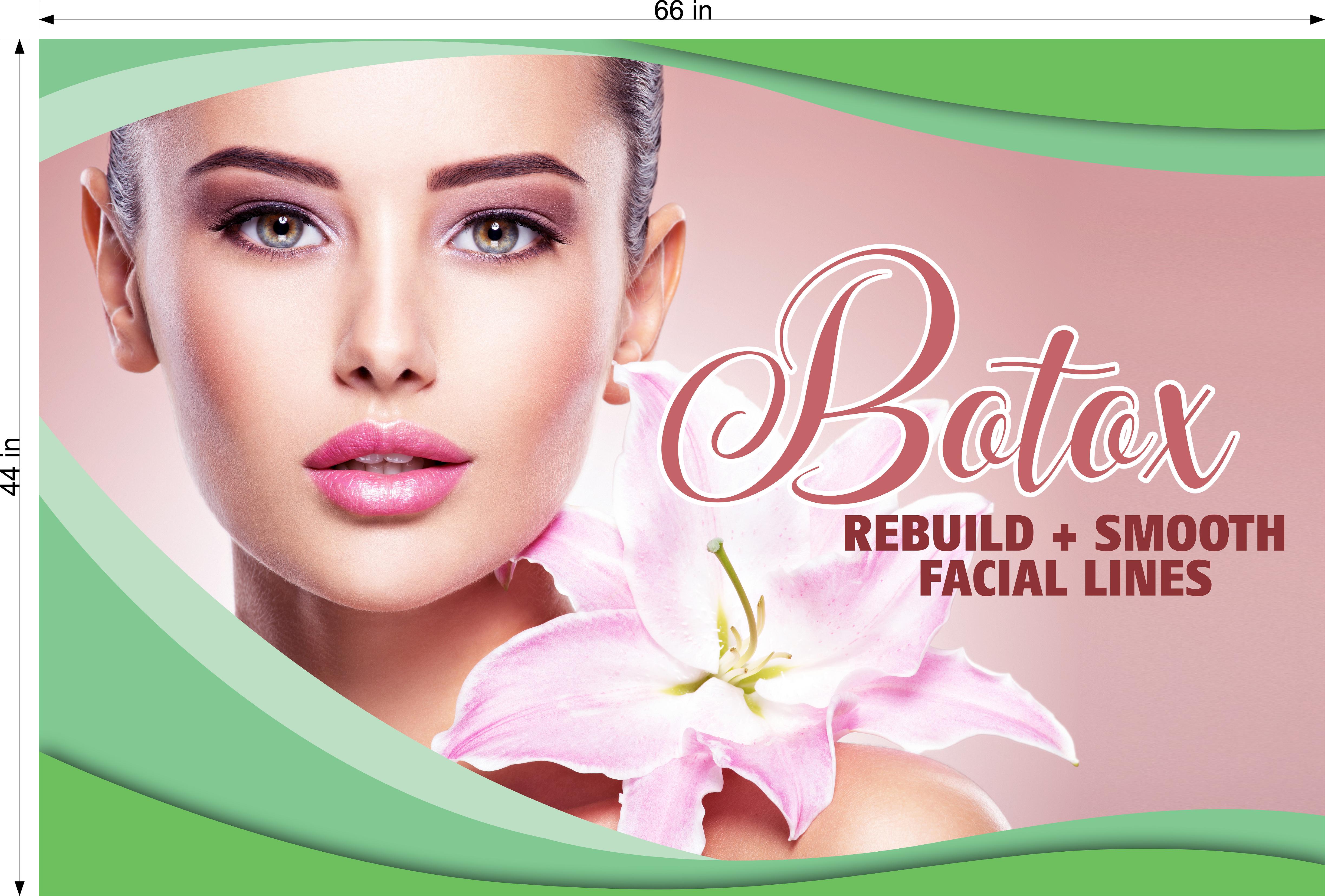 Botox 19 Photo-Realistic Paper Poster Premium Interior Inside Sign Advertising Marketing Wall Window Non-Laminated Horizontal