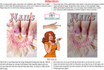 Nails 15 Perforated Mesh One Way Vision See-Through Window Vinyl Salon Sign Vertical