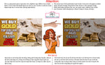 Pawn Shop 10 Perforated Mesh One Way Vision See Through Window Vinyl Buy Gold Silver Jewelry Sign Salon Horizontal