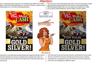 Pawn Shop 07 Perforated Mesh One Way Vision See Through Window Vinyl Buy Gold Silver Jewelry Sign Salon Vertical