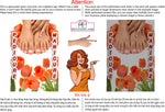 Pedicure & Manicure 16 Perforated Mesh One Way Vision Window Vinyl Nail Salon See Through Sign Vertical