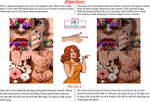 Pedicure & Manicure 21 Perforated Mesh One Way Vision Window Vinyl Nail Salon See Through Sign Horizontal (Copy)