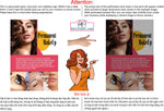 Permanent 27 Perforated Mesh One Way Vision See-Through Window Vinyl Makeup Eyebrows Lips Salon Sign Microblading Vertical