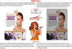 Permanent 37 Perforated Mesh One Way Vision See-Through Window Vinyl Eyebrows Ombre Salon Sign Microblading Vertical