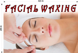 Facial 10 Photo-Realistic Paper Poster Interior Inside Wall Non-Laminated Horizontal Waxing