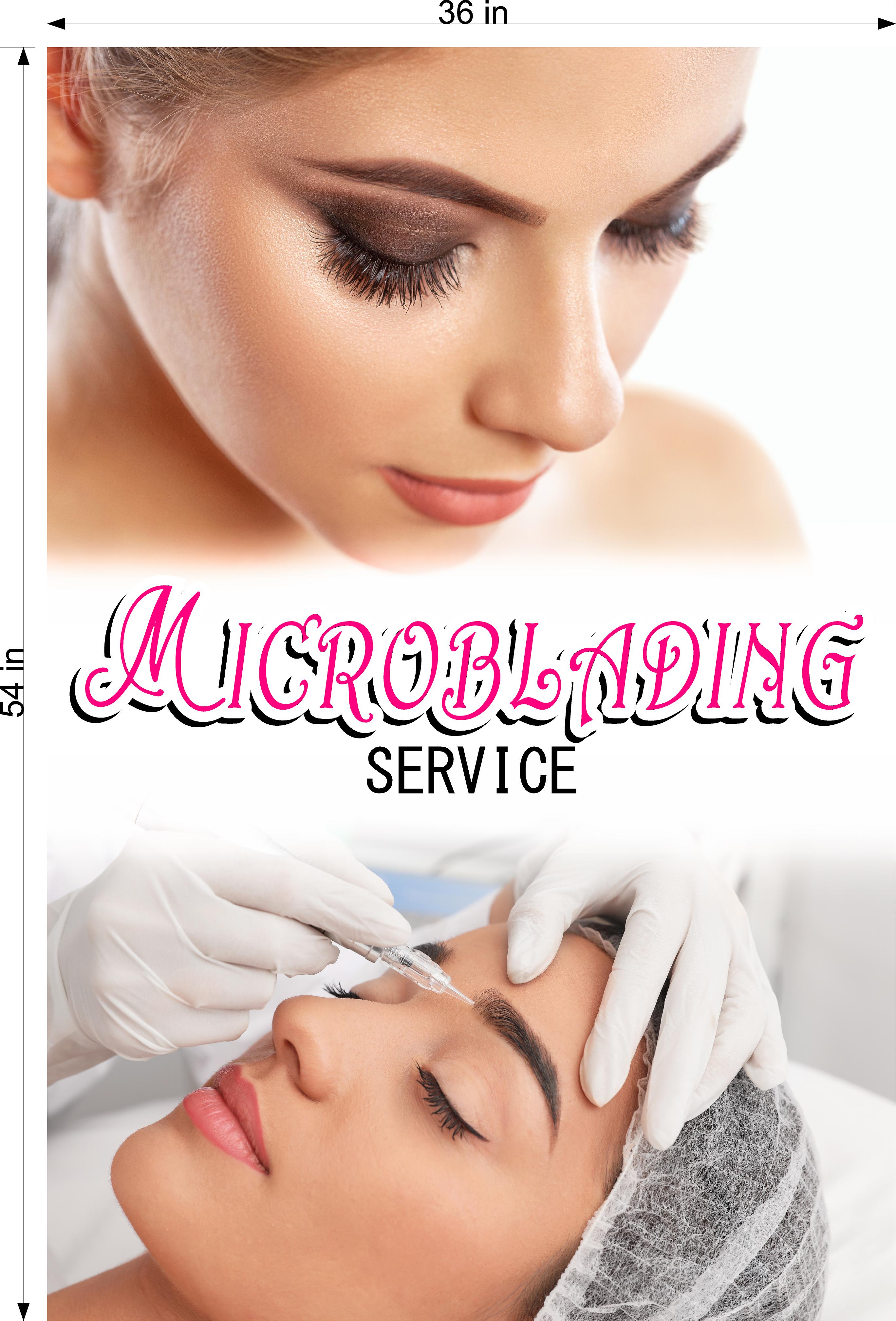 Microblading 13 Photo-Realistic Paper Poster Non-Laminated Permanent Vertical