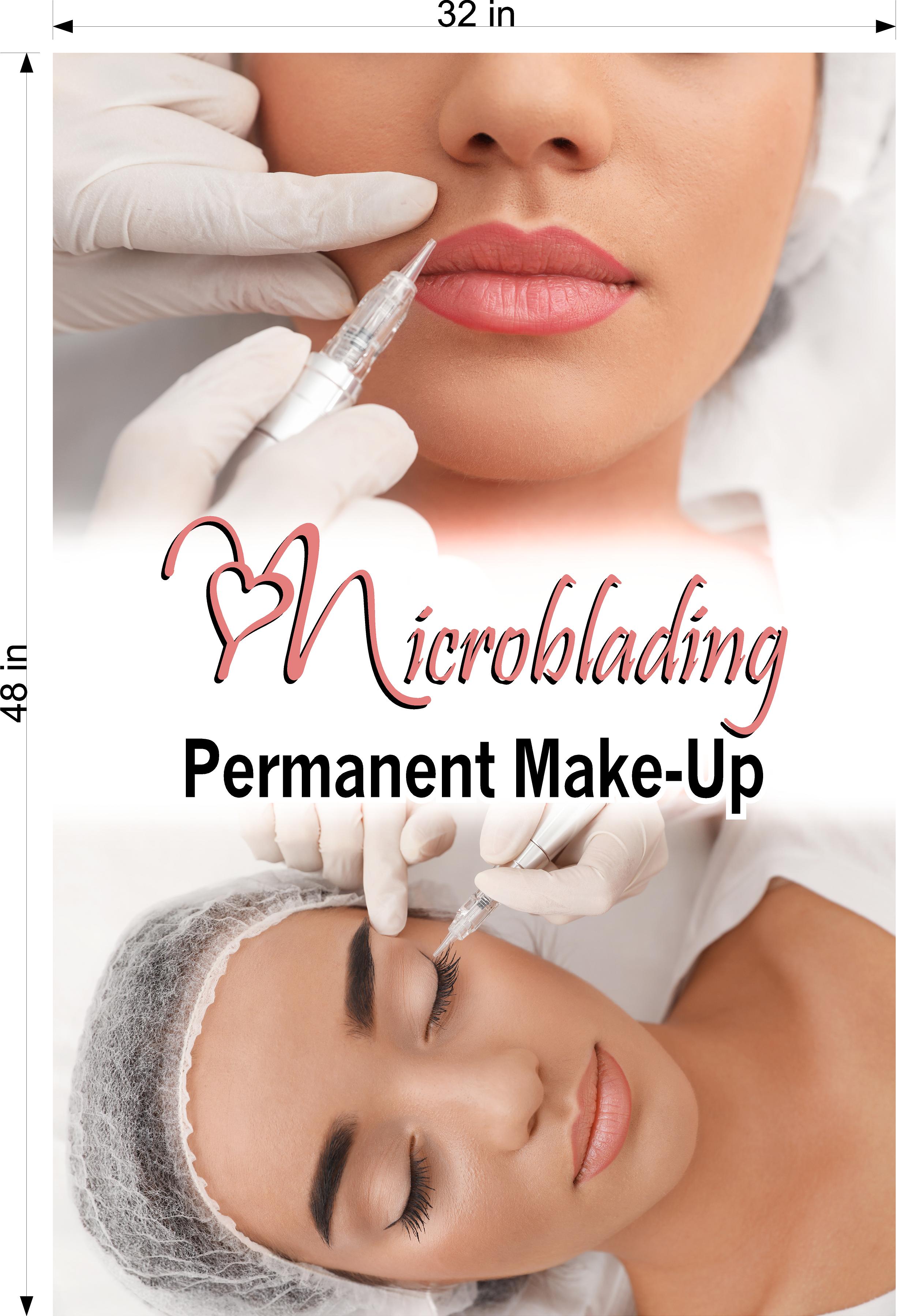 Microblading 15 Photo-Realistic Paper Poster Non-Laminated Vertical