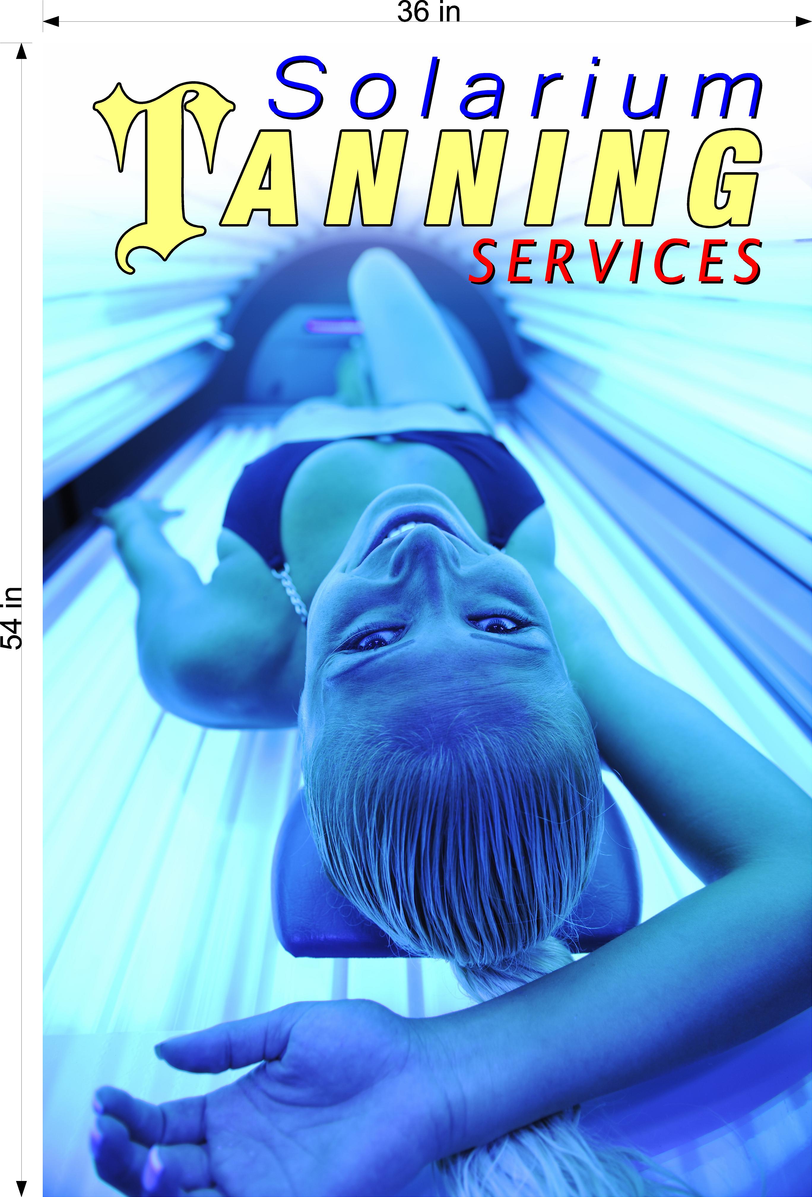 Tanning 05 Photo-Realistic Paper Poster Premium Interior Inside Sign Wall Window Non-Laminated Vertical