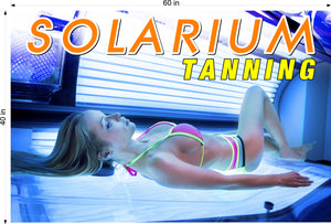 Tanning 07 Photo-Realistic Paper Poster Premium Interior Inside Sign Wall Window Non-Laminated Horizontal