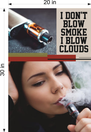 Vape 02 Vertical Photo-Realistic Paper Poster | NAILSIGNS.com 30" x 20" Vape 02 Vertical Photo-Realistic Paper Poster | NAILSIGNS.com 30" x 20"