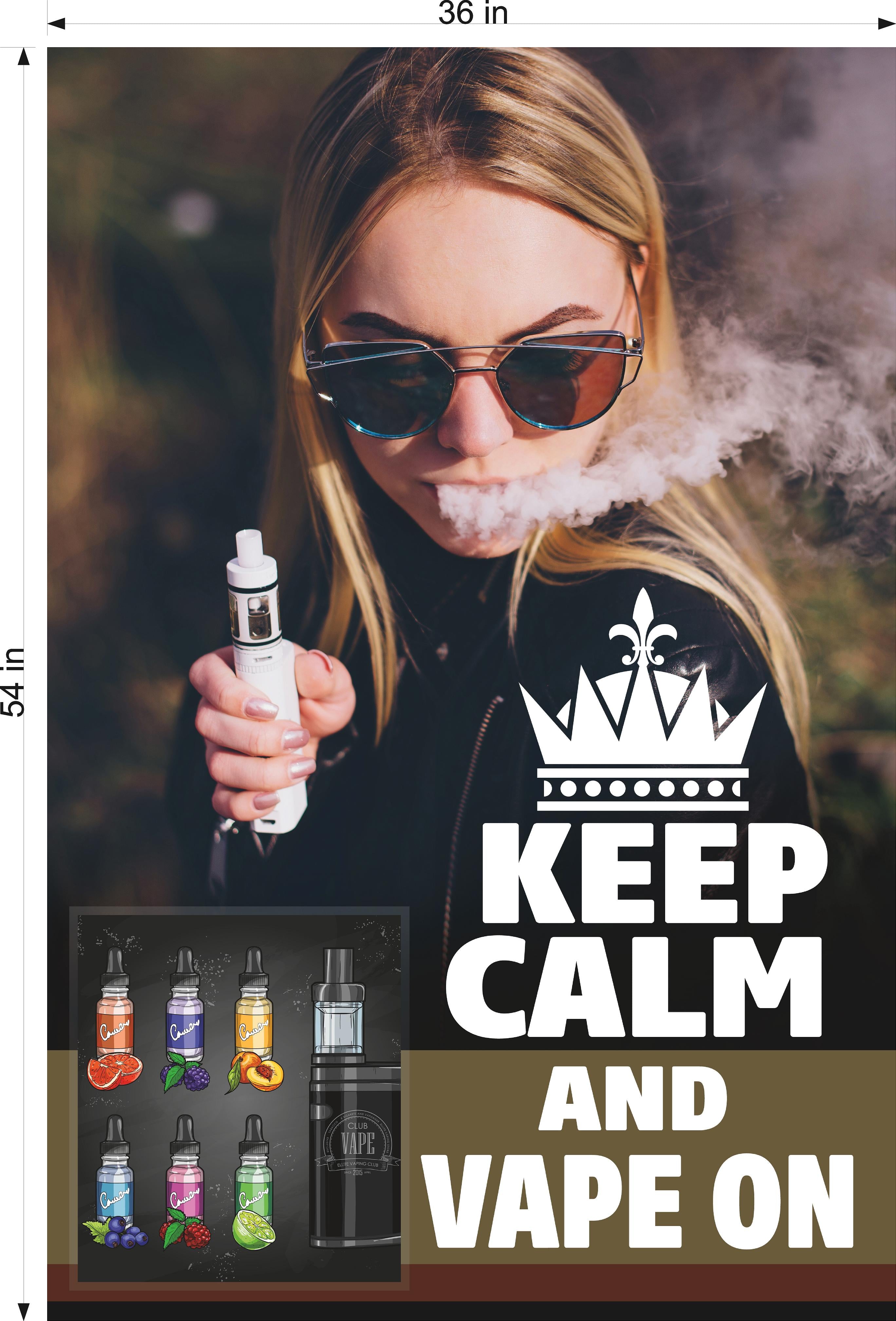 vapes sale poster Vape 05 Vertical Photo-Realistic Paper Poster
