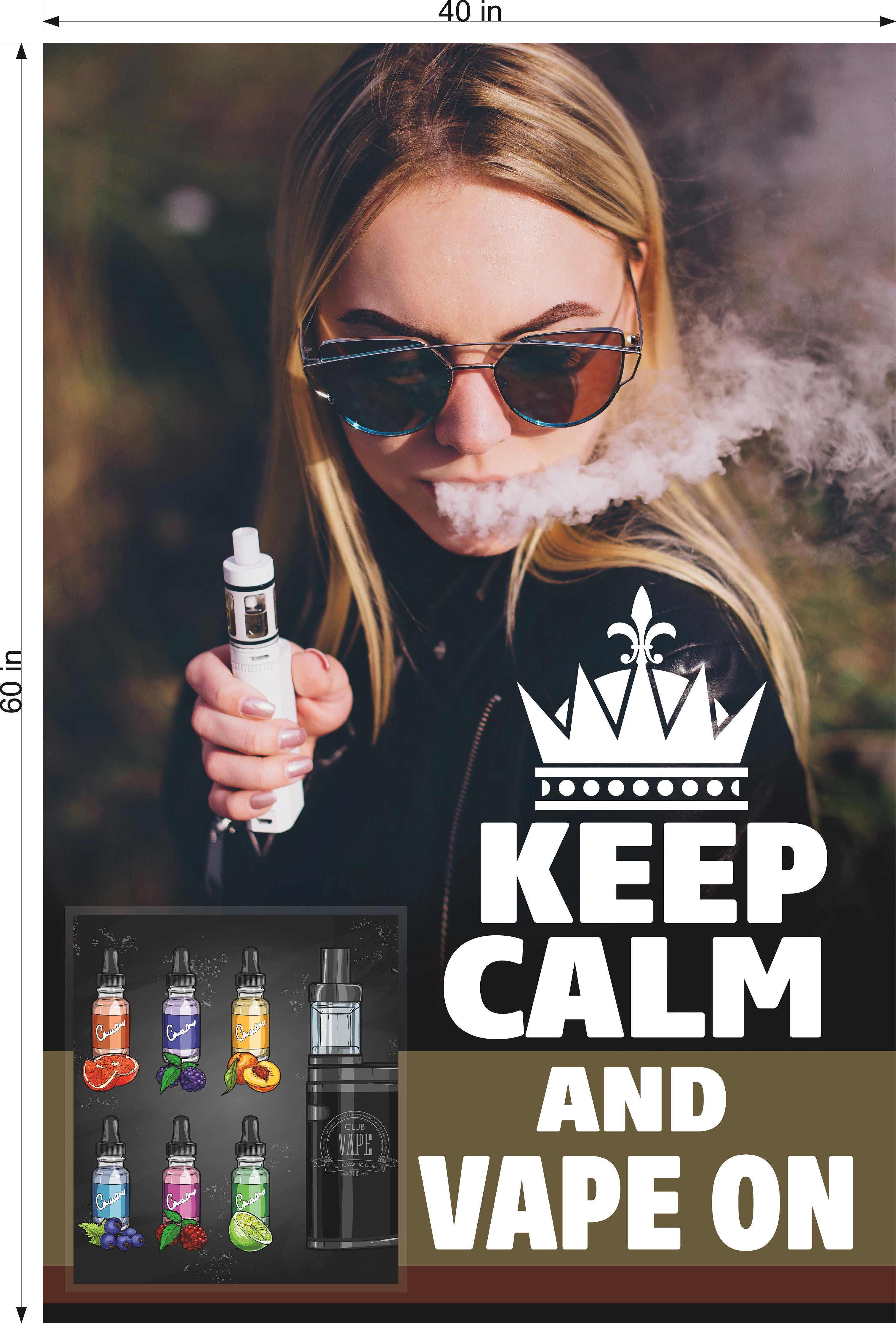 Vape 05 Vertical Photo-Realistic Paper Poster | NAILSIGNS.com 60" x 40" Vape 05 Vertical Photo-Realistic Paper Poster | NAILSIGNS.com 60" x 40"