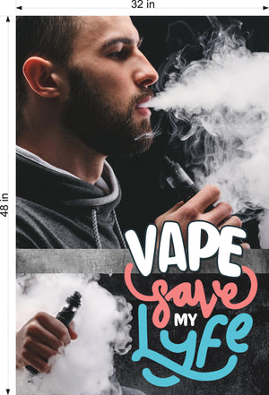 Vape 07 Vertical Photo-Realistic Paper Poster | NAILSIGNS.com Nail Signs Vape 07 Vertical Photo-Realistic Paper Poster | NAILSIGNS.com Nail Signs
