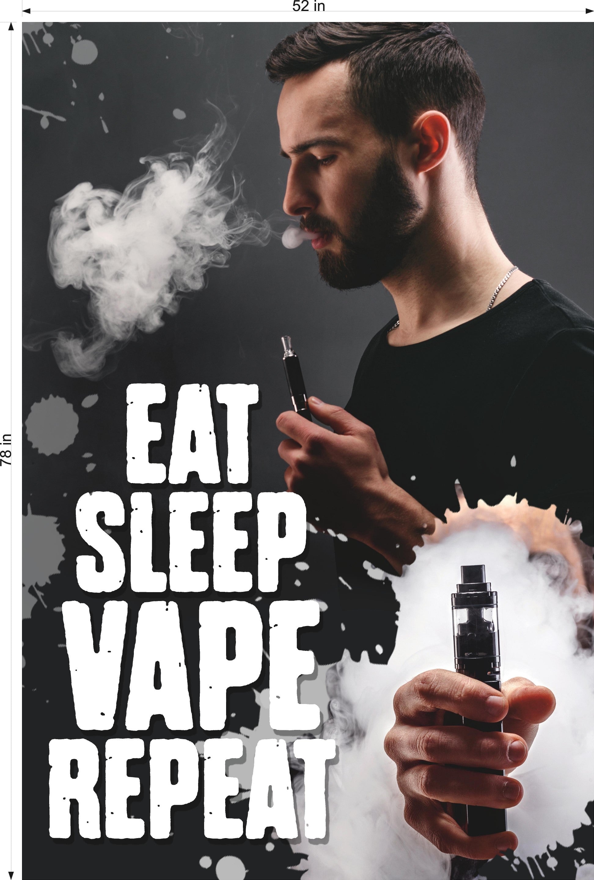 Vape 08 Vertical Photo-Realistic Paper Poster | NAILSIGNS.com Nail Signs Vape 08 Vertical Photo-Realistic Paper Poster | NAILSIGNS.com Nail Signs