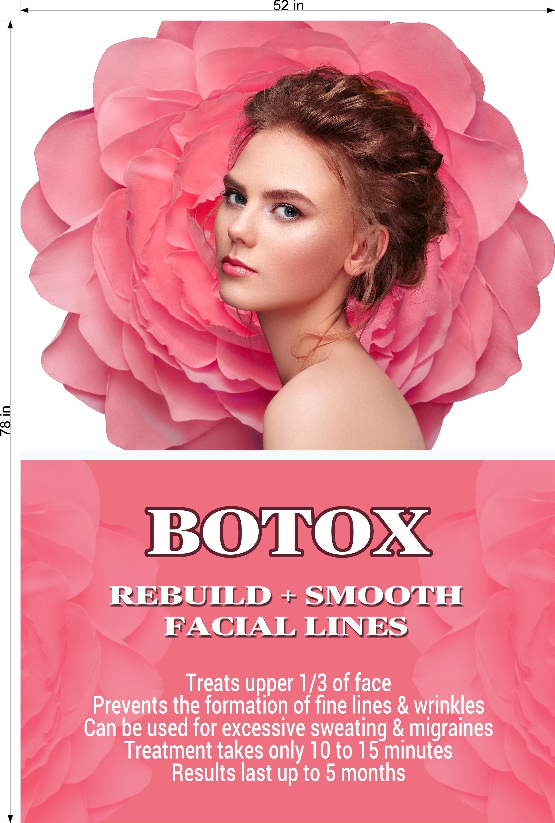 Botox 05 Photo-Realistic Paper Poster Premium Interior Inside Sign Advertising Marketing Wall Window Non-Laminated Vertical