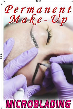 Microblading 05 Photo-Realistic Paper Poster Non-Laminated Permanent Make-Up Vertical