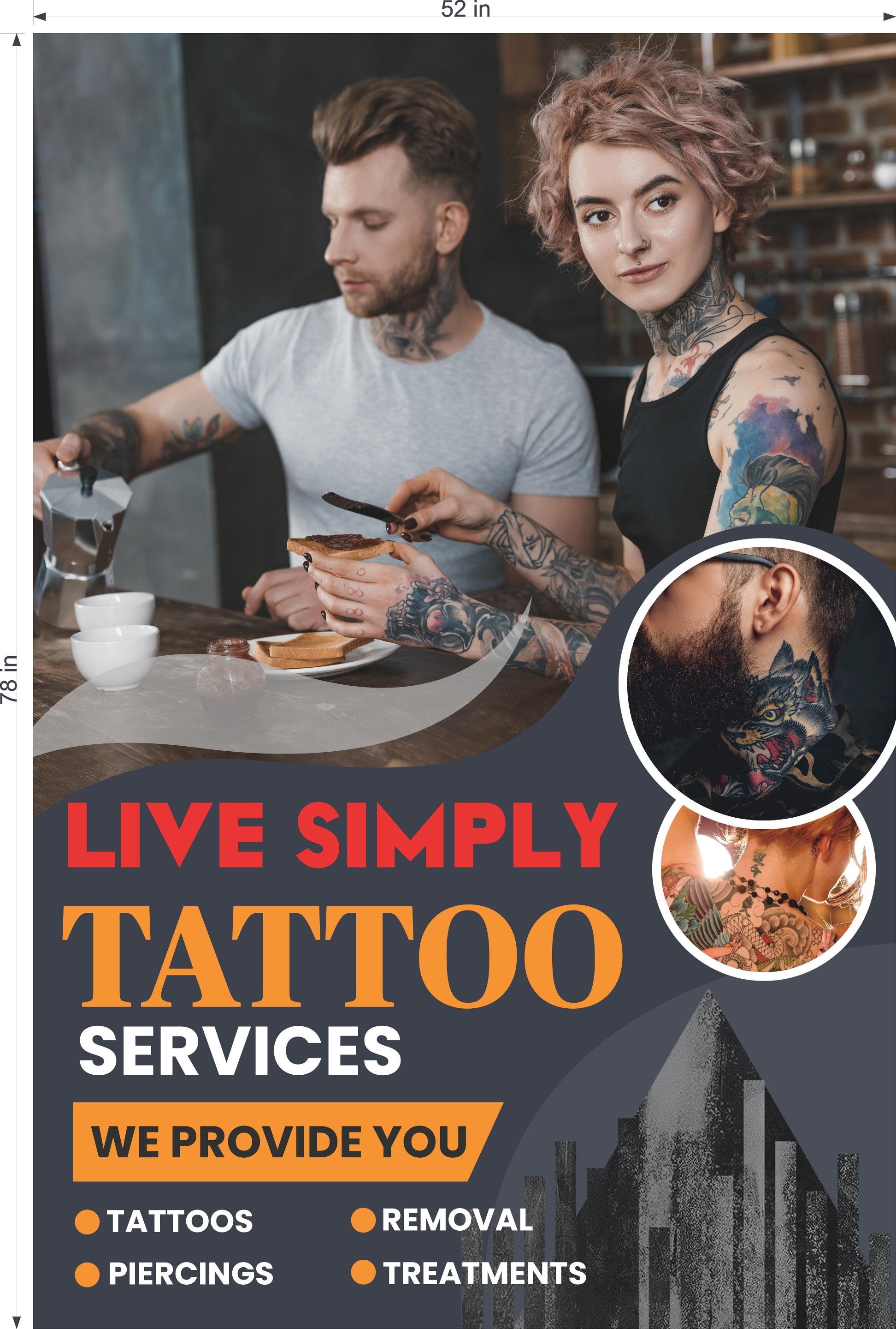 Tattoo Removal - Santa Regret - Sm Poster - Cosmetic Marketing Store